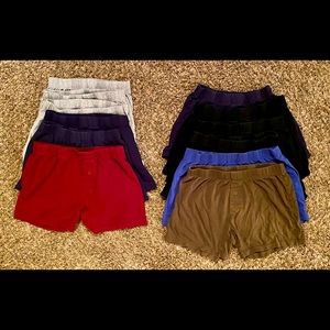 12 Pair Nice Laundry Knit Boxer Briefs